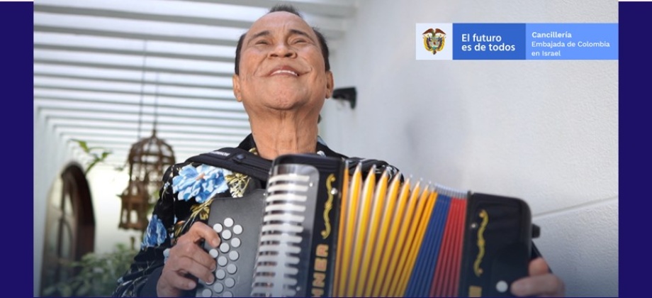 Embajada de Colombia se une al homenaje al maestro Alfredo Gutierrez este 12 de mayo 