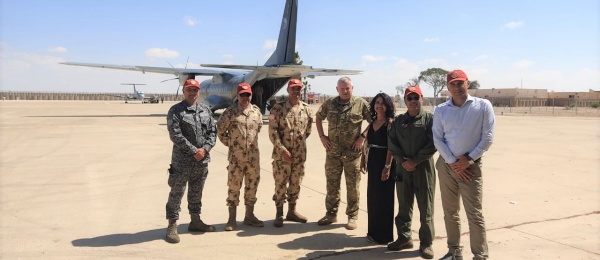 Embajadora Margarita Manjarrez destaca la labor del Batallón Colombia No.3 en Campo Norte en la Península del Sinaí, Egipto